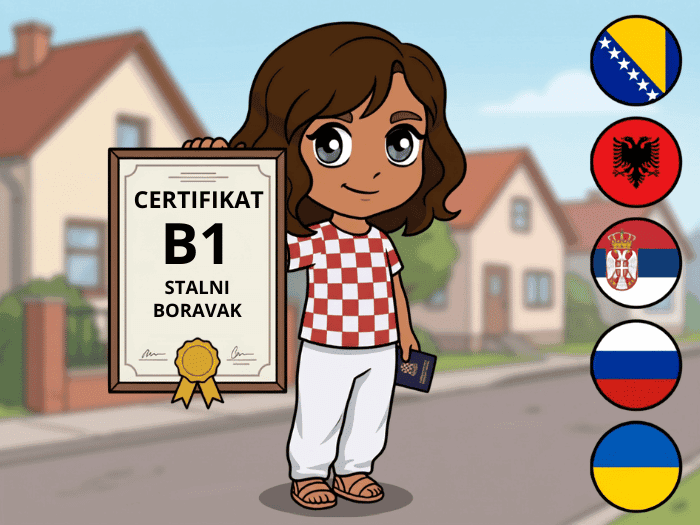 Example of a B1 certificate